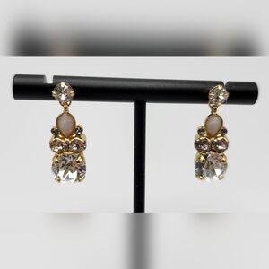 SORRELLI EARRINGS  posts.  Real crystal!  Stunning!